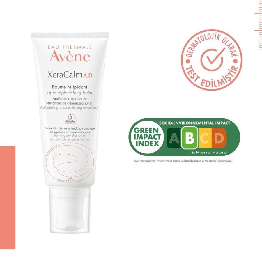 Avene Xeracalm A.D Baume Relipidant Besleyici, Rahatlatıcı, Nemlendirici Balsam 200ml - 5