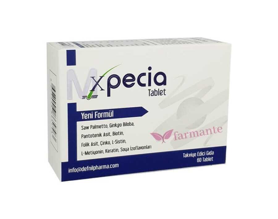 Xpecia Erkek Tipi Saç Dokulmesi İçin Bitkisel Tablet - 1