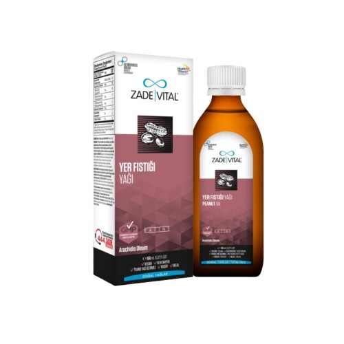 Yer Fıstığı Yağı İçeren Sıvı Takviye Edici Gıda 150ml - Zade Vital