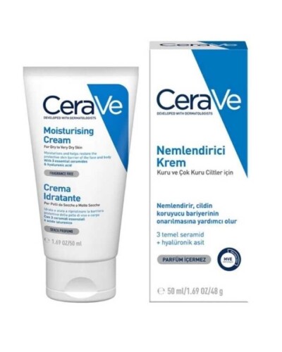 Yüz ve Vücut Nemlendirici Krem 50 ml - 1