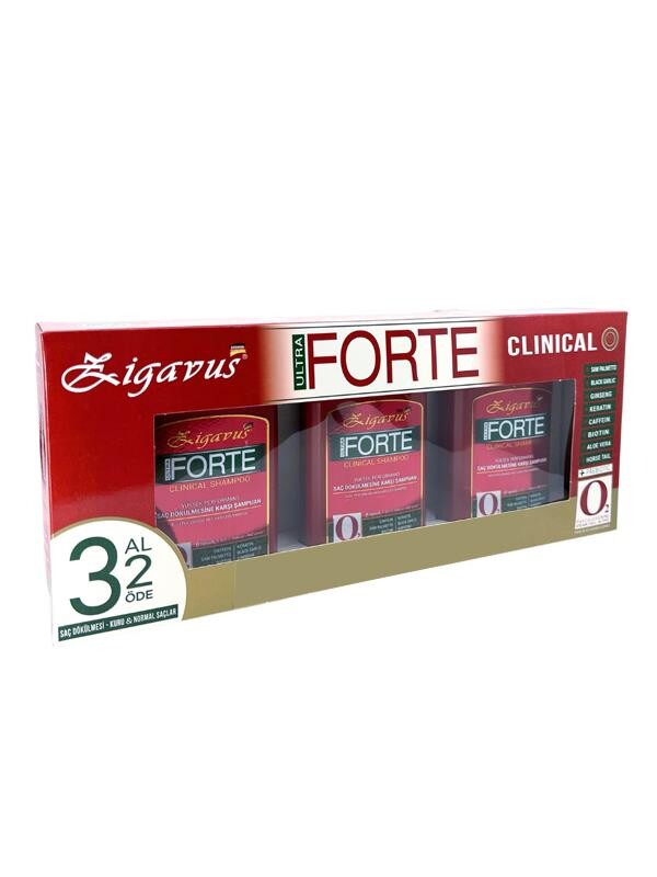 Zigavus Forte Şampuan Kuru Normal 3 Al 2 Öde - 1